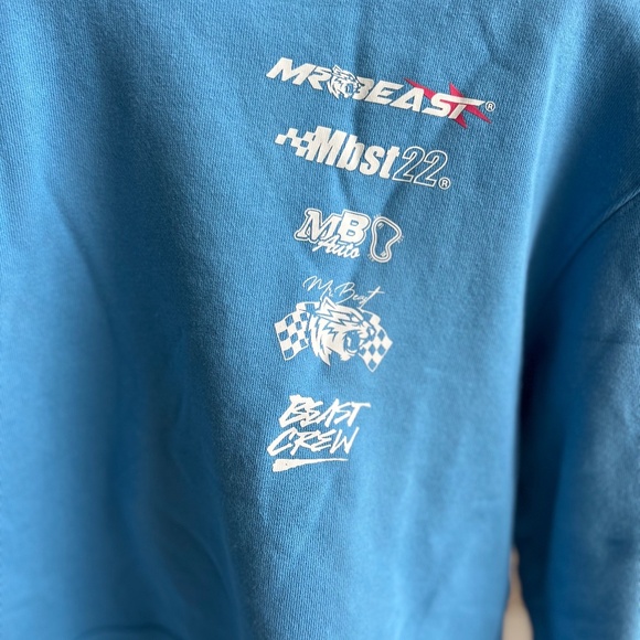 Mr. Beast YouTuber Beast Crew Youth Sweatshirt - Picture 1 of 5